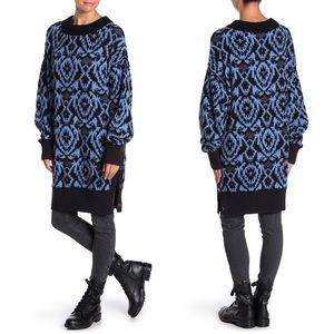 New Free People Wallpaper Tunic Dress